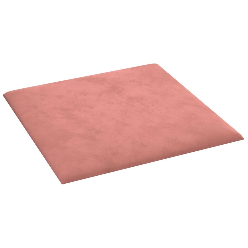 Testiera da Parete 12 pcs Rosa Velluto