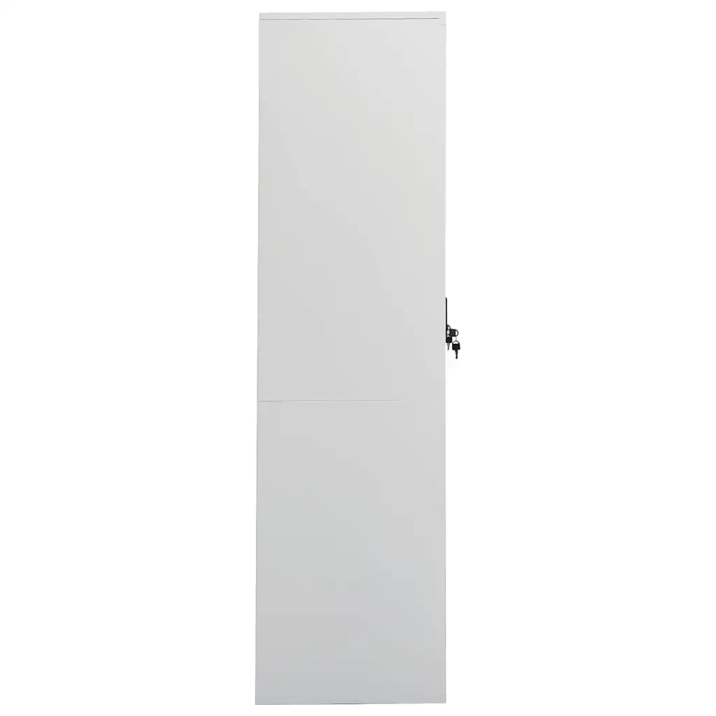 Armadio Grigio Chiaro 80x50x180 cm in Acciaio cod mxl 62074