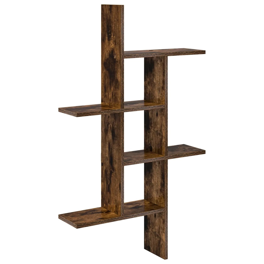 Scaffale da parete Rovere Fumo 61 x 15 x 102 cm 8012192