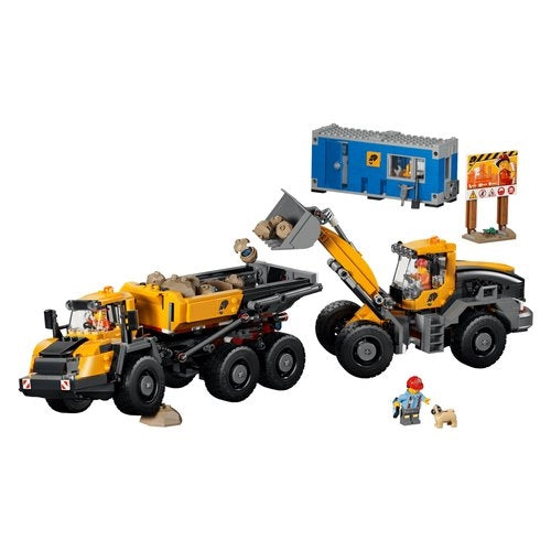 Costruzioni lego 60494 city great vehicles camion ribaltabile e pala m