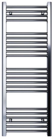 Scaldasalviette da Bagno in Acciaio H1200 mm Bonussi Stand Dritto Cromo 1200x450 mm
