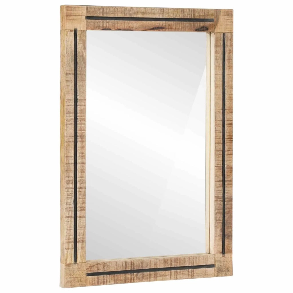Set di Armadi da Bagno con porta 2 pcs Legno di mango massello 3310165