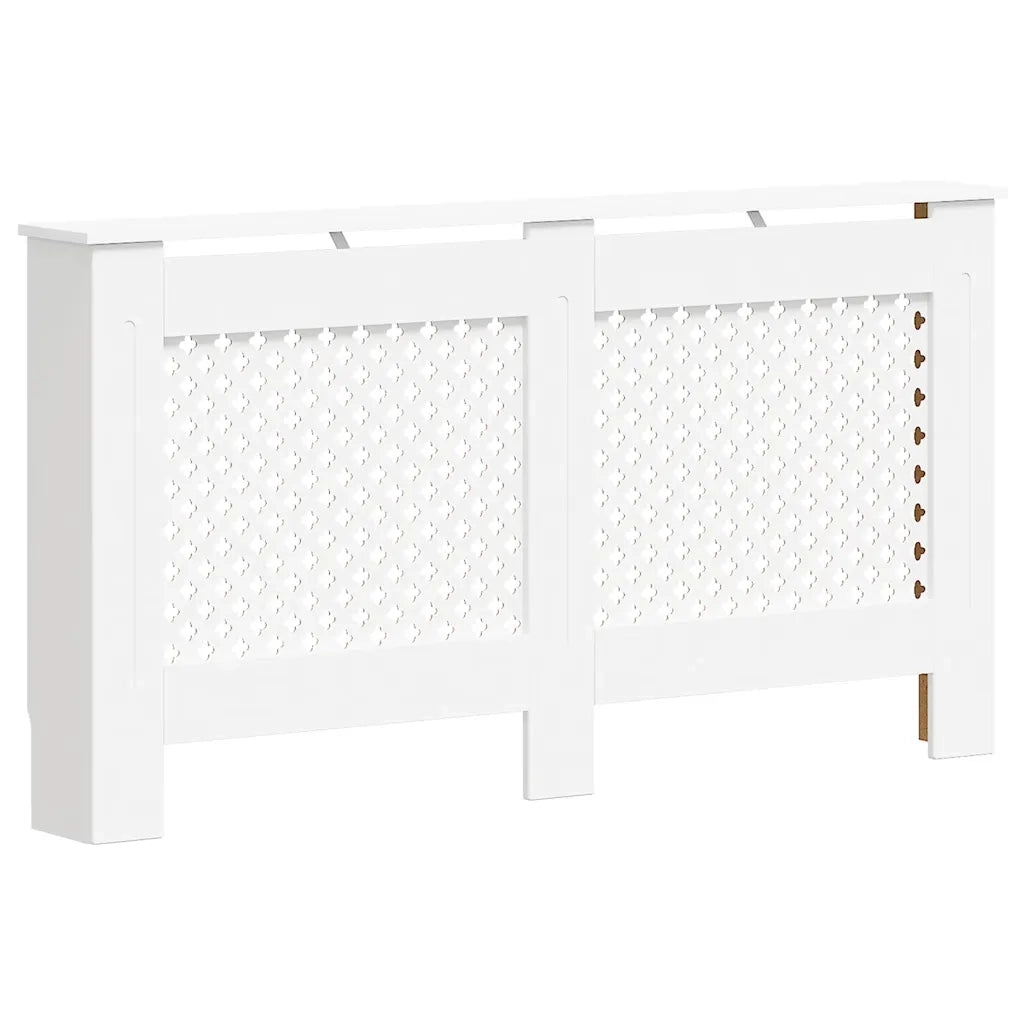 Coperture per Radiatori 2pz Bianche 152x19x81,5 cm in MDF 3051378