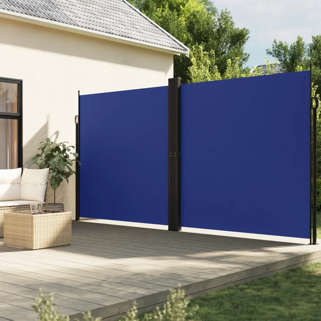 Tendada Sole Laterale Retrattile Blu 220x600 cmcod mxl 115638