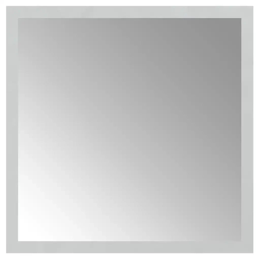 Specchio da Bagno con Luci LED 30x30 cm 151756