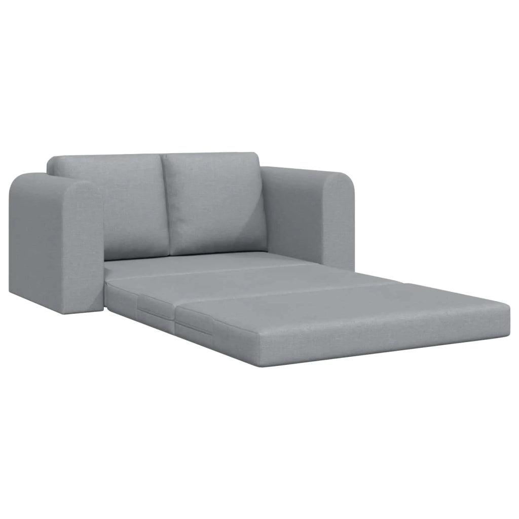 Divano letto 60cm Grigio chiaro Tessuto 4106673
