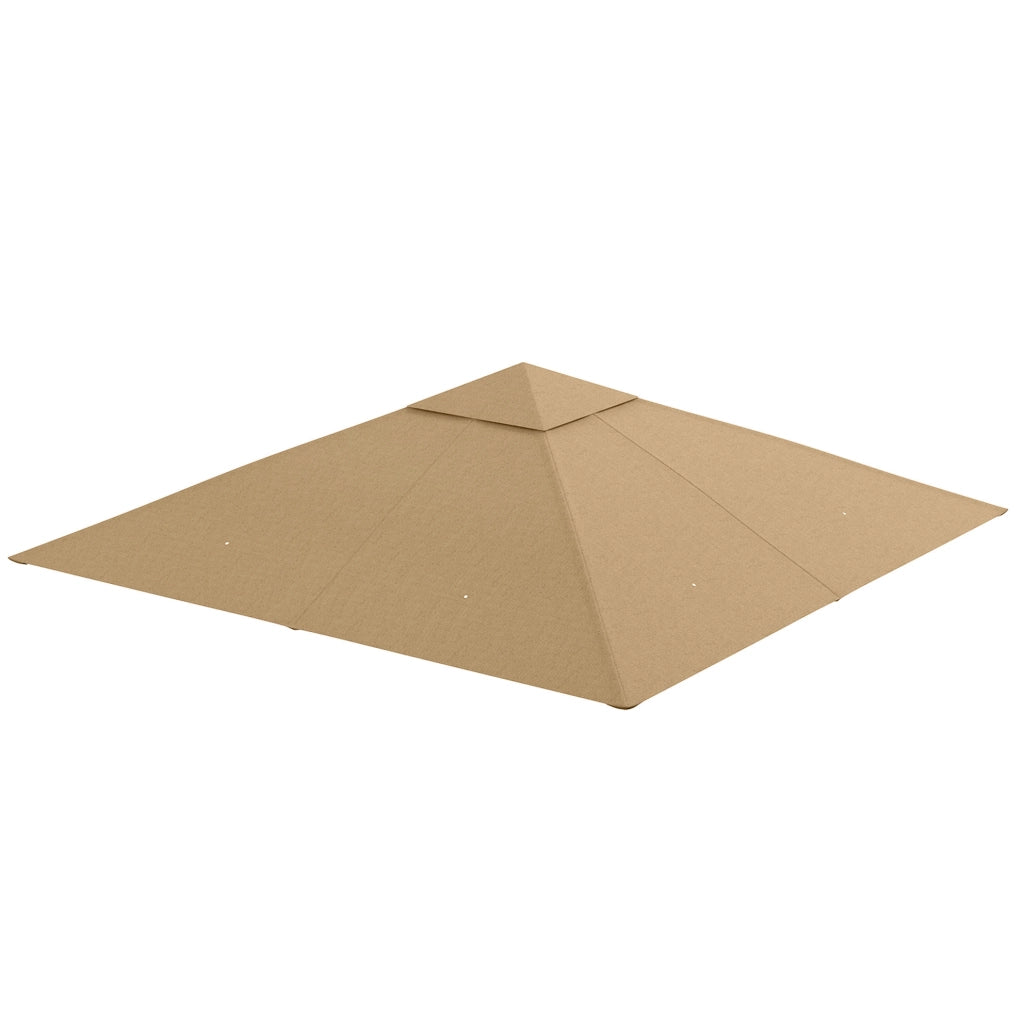 Telo di ricambio per gazebo 298 x 295 cm beige