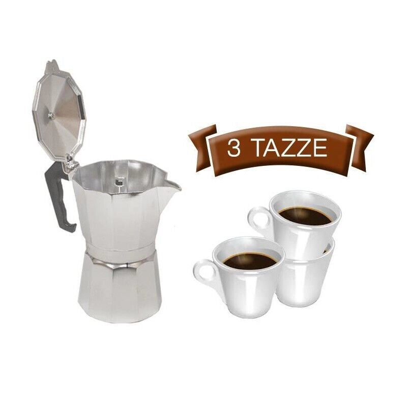 MAURY'S CAFFETTIERA MICA LA MOKA DA 3 TAZZE