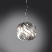 Lampadario Moderno Globe Polilux ® Argento E Metallo Cromo 2 Luci E27