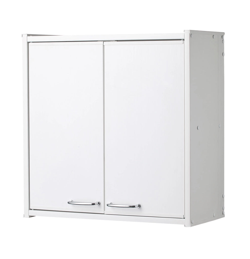 PENSILE bagno in PVC in KIT per interni/esterni - Dim: 59 x 59 x 22 cm - CR - colore: BIANCO