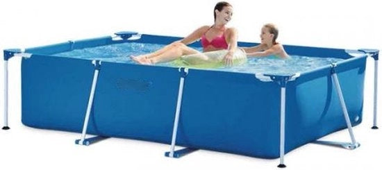 Piscina a forma rettangolare 220x150x60CM