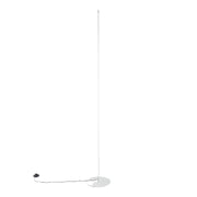 Ebony P/T Lampada da terra dimmerabile 28W LED 1400lm 3000K in alluminio bianco opaco - Gea Luce