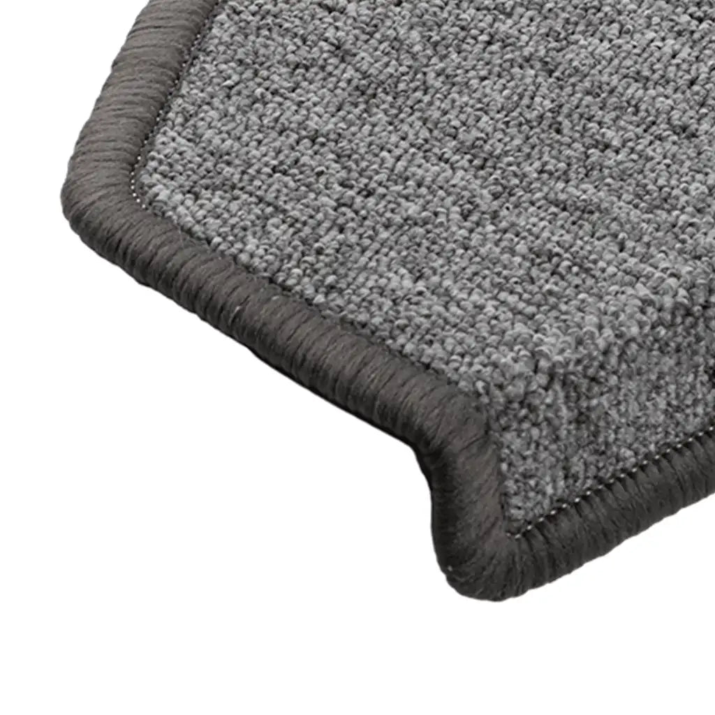 Tappetini per scale 20 pz 65x24x4 cm Grigio scuro Semicircolari Grandi