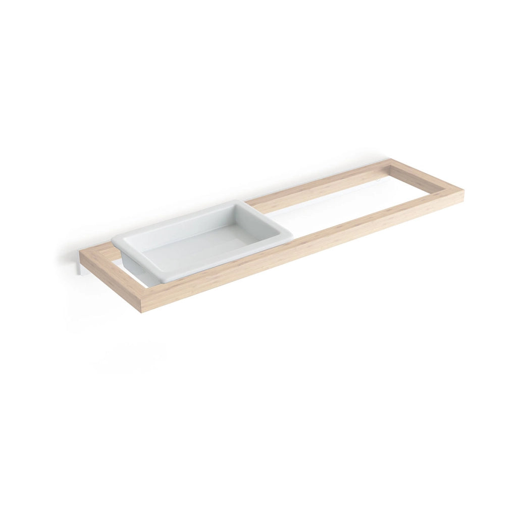 SOLO PORTASAPONE BAMBOO- mm 154x107x30- SAMO- pezzi 1