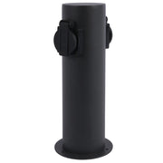 Colonnina presa giardino Polux Elektri 28cm 2x230V IP44 grafite