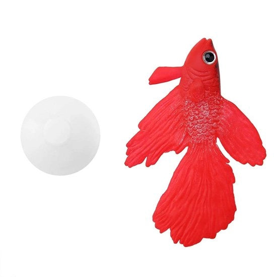 Decorazione per Acquario Kunstmatige Vis Levensecht Ornamento - Drijvende Vis - Accessori per Animali da Compagnia - Adatto per Acqua Dolce/Salata - Facile da Pulire - Decorazione per Acquario
