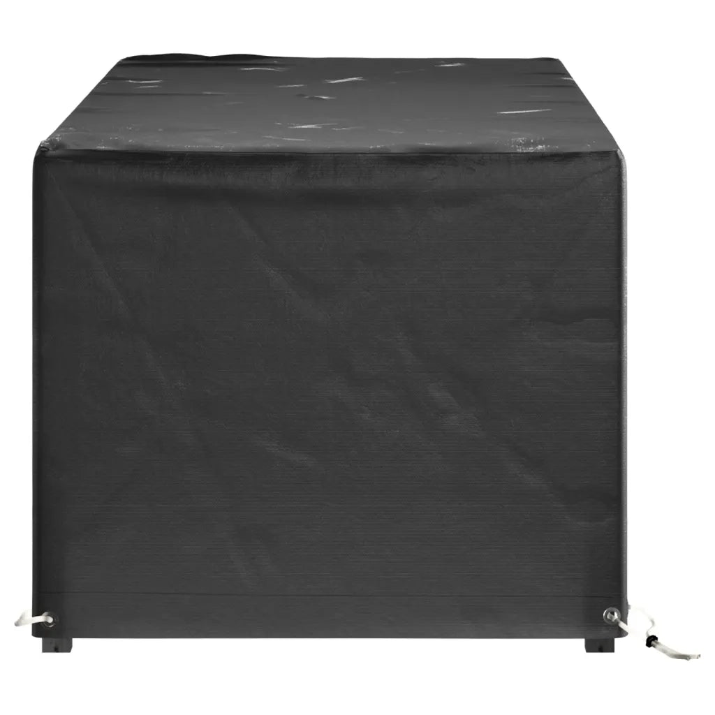 Copri Mobili Giardino | Telone per mobili da esterni 2 pz 8 Occhielli 192x82x65cm Rettangolare