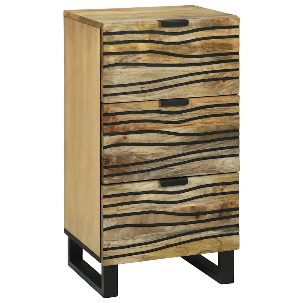 Credenza | Madia | Buffet da pranzo | Armadio da pranzo Marrone 40 x 33 x 75 cm legno massello di mango