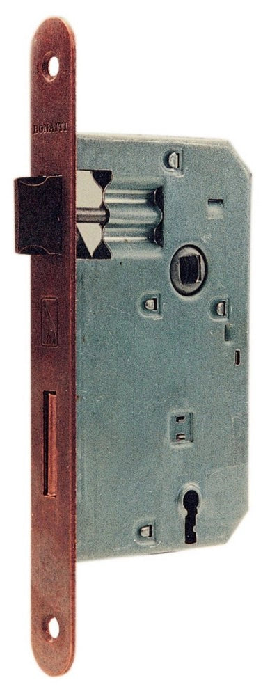 1pz patent serratura q.8/90 bronzate 45 b.tondo s/gaccia cod:ferx.9347