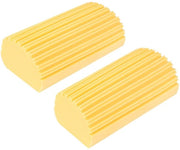 Set di spugne per pulizia di 2 pezzi - Spugne umide per cucina - Spugne magiche per legno - Finestre - Specchi/Radiatori - Progettazione ergonomico - Materiale di alta qualità PVA - Spugne per pulizia