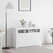 Credenza Bianca Bianca Legno ingegnerizzato 116 x 30 x 75 cm
