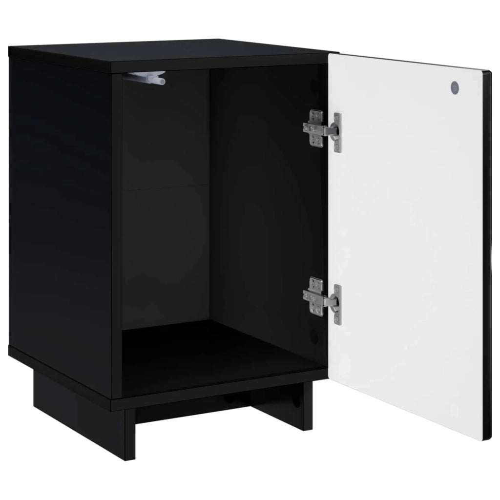 Armadio da Notte 2 pcs Nero 33,5 x 34,5 x 50 cm 8011408