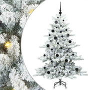 Albero di Natale | Decorazioni natalizie Artificiale con Rami Pieghevoli Bianco 150 cm