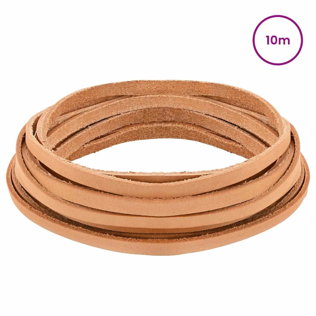 Cinturino in pelle Marrone Chiaro 1000 x 0,8 cm Pelle 42034249