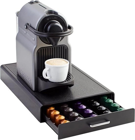 Contenitore di ricarica per capsule di caffè compatibili con Nespresso Originalline - 50 capsule - Contenitore di ricarica per capsule di caffè Nespresso