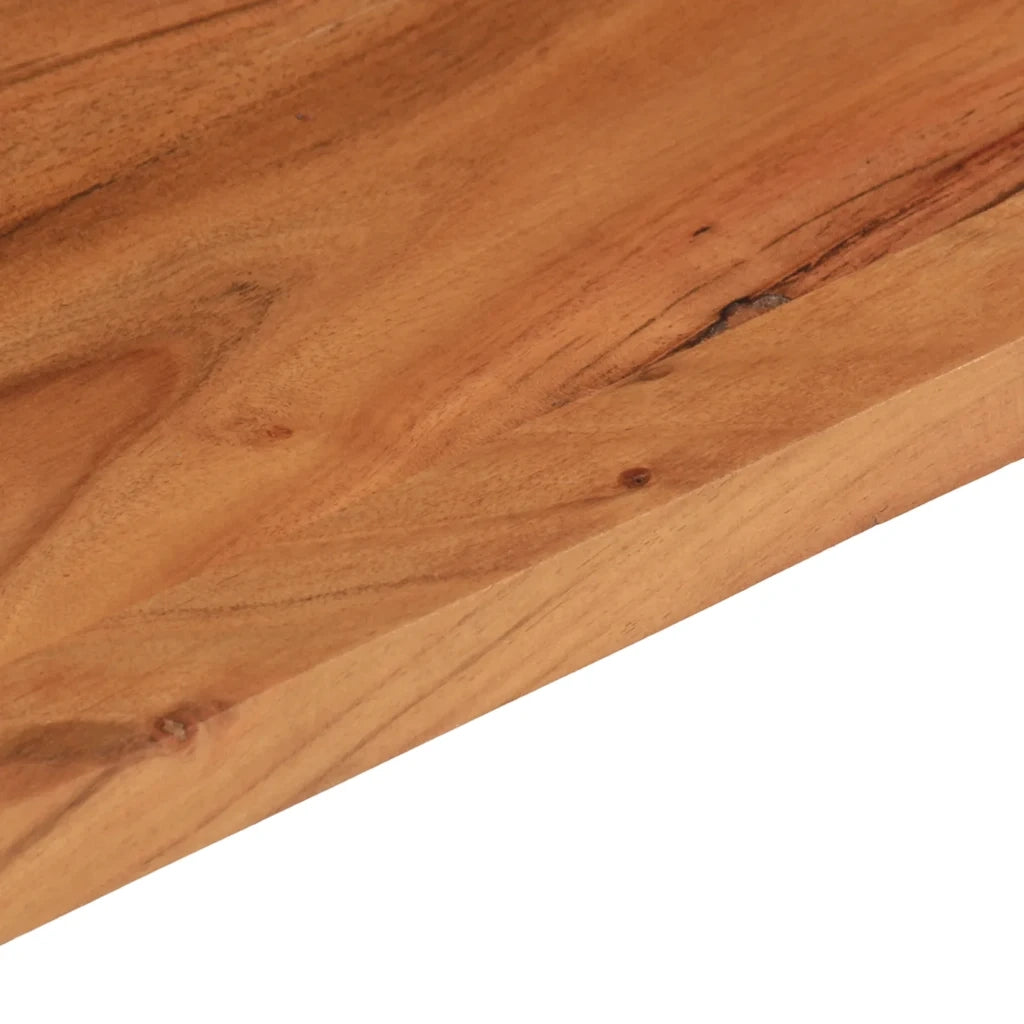 vidaXL Piano Tavolo 80x40x2,5cm Rettangolare Legno Massello Acacia