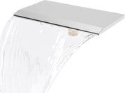 Pannello di scarico per cascata 19cm - Fontana per piscina - Installazione esterna - Design elegante - Montaggio facile - Water feature