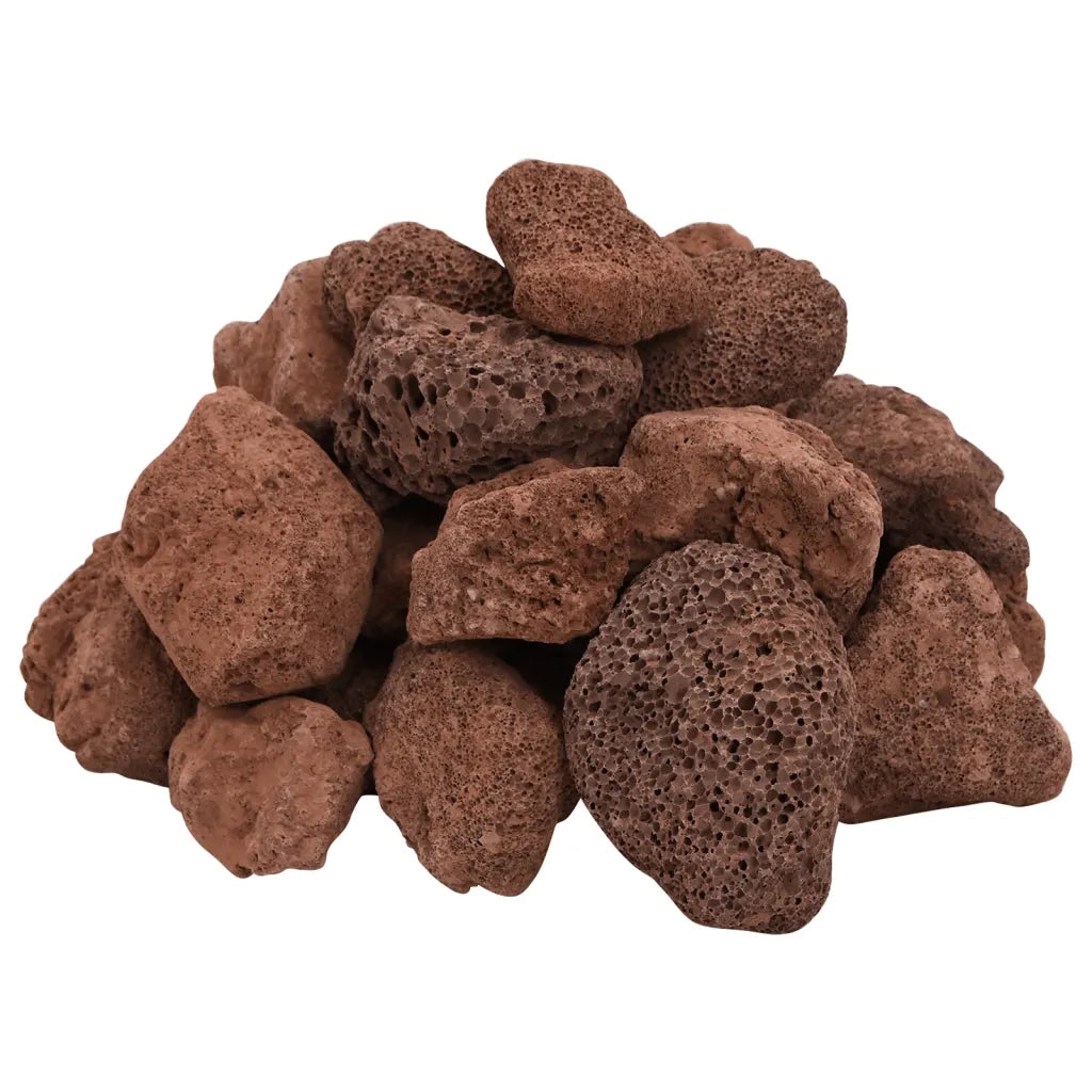 Rocce Vulcaniche 10 kg Rosse 5-8 cm CFW7579607