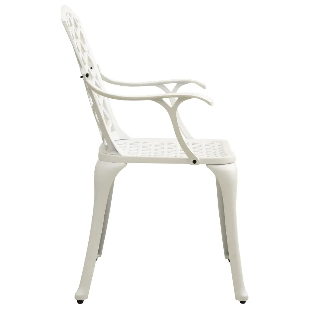 Set da Bistrot 5 pz in Alluminio Pressofuso Bianco cod mxl 42930