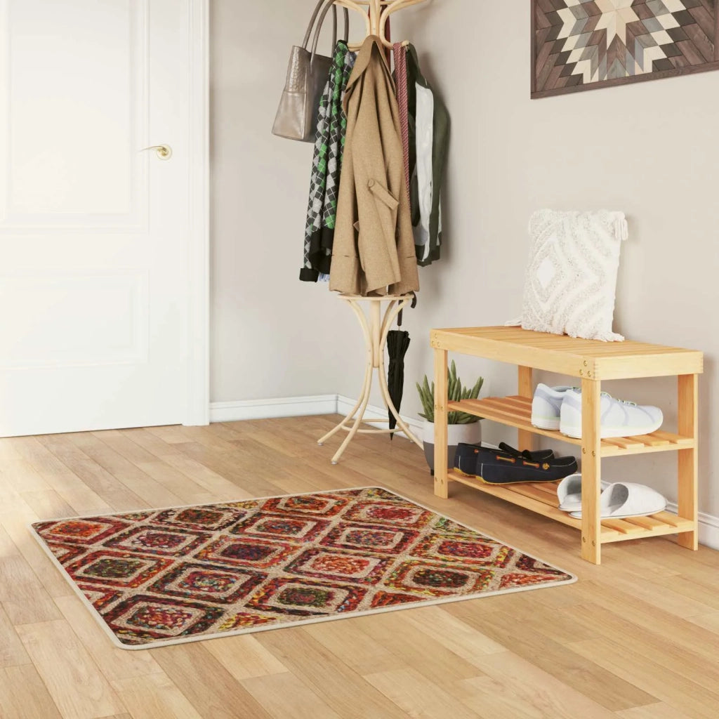 Runner Tappeto MARSA Multicolore 100 x 100 cm Poliestere e PVC