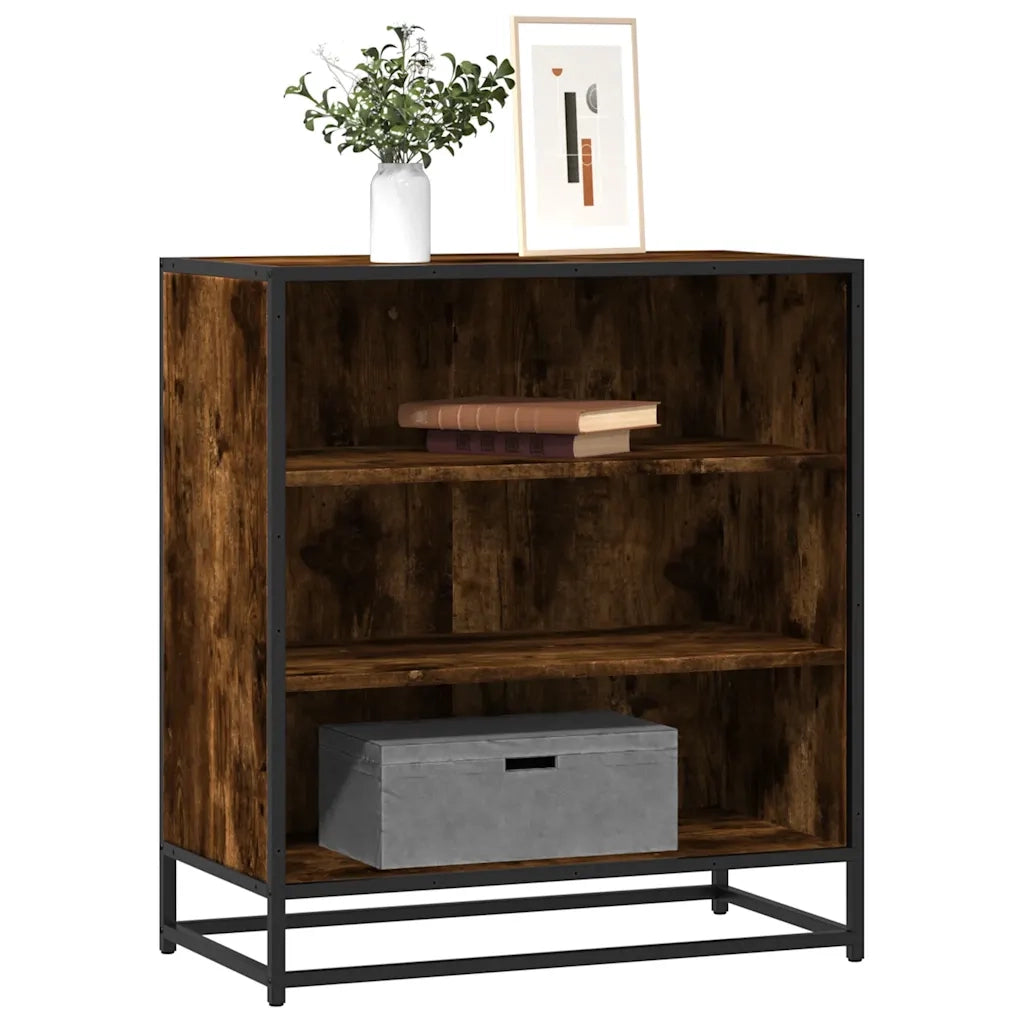 vidaXL Credenza Rovere Fumo 68x35x76 cm in Truciolato