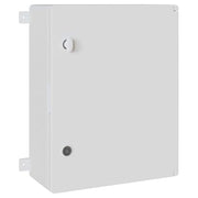 Moderno armadio di controllo multiuso per lo stoccaggio 47 x 20 x 60 cm in plastica ABS grigia 02_0058201