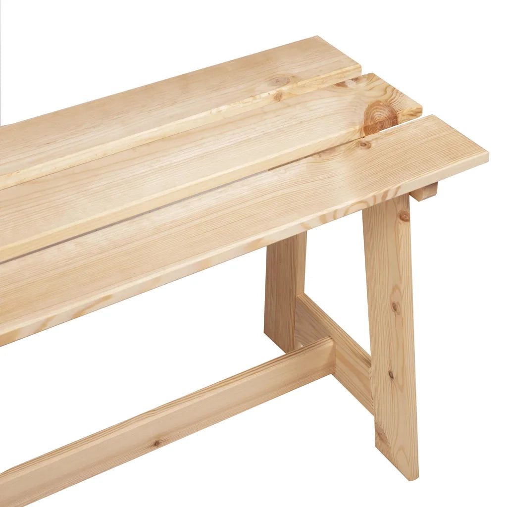 Panchina da esterno Naturale 119 x 37 x 47 cm 4012191