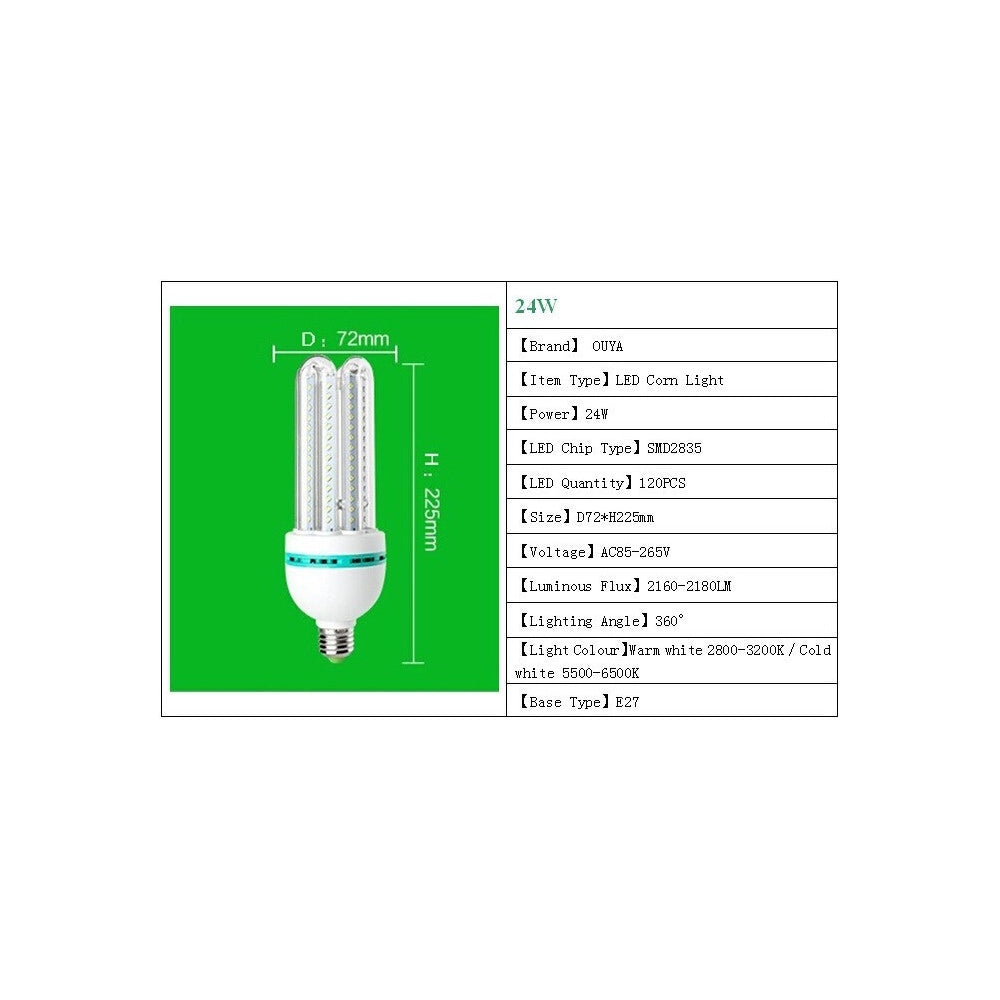 Trade Shop - Lampada Lampadina Led Faretto Di Ultima Generazione Ultra Luminosi Ed Efficienti - -bianco Freddo-20 Watt     -e27-