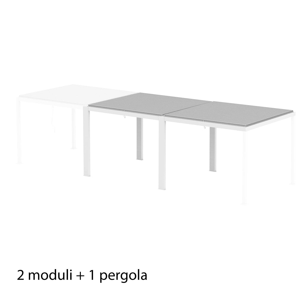 Modulo 3x3 m per Pergola Bioclimatica - ISABELLA