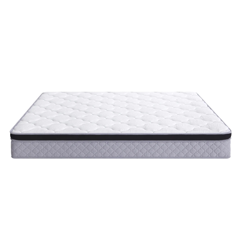 Materasso a Molle con Supporto Lombare Ergonomico Rigidità H3 160x200x25 cm; Bianco