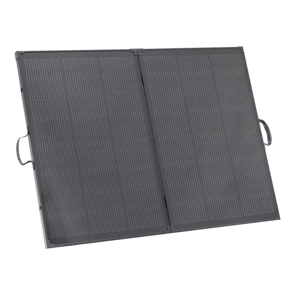 Foldable 200W Solar Panel, Portable Monocrystalline Solar Module With 30A PWM Controller, MC4 Output & Frame, 23% High Efficiency, IP67 Waterproof For Camping, Hiking & RV Travel