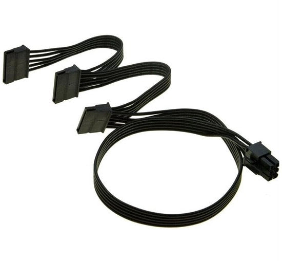 Adattatore Sata 6Pin a 3 Sata 15Pin - Duurzaam e Resistente