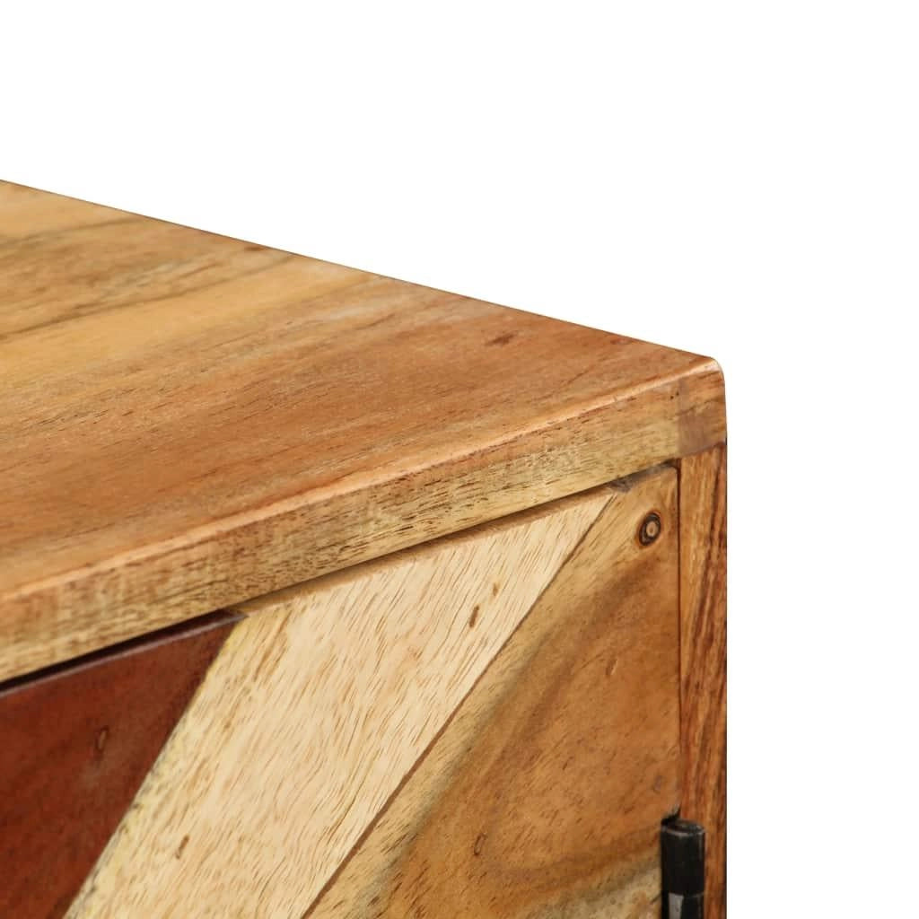 Buffet credenza mobiletto consolle mobile contenitore legno massello di mango 85 cm 4402217