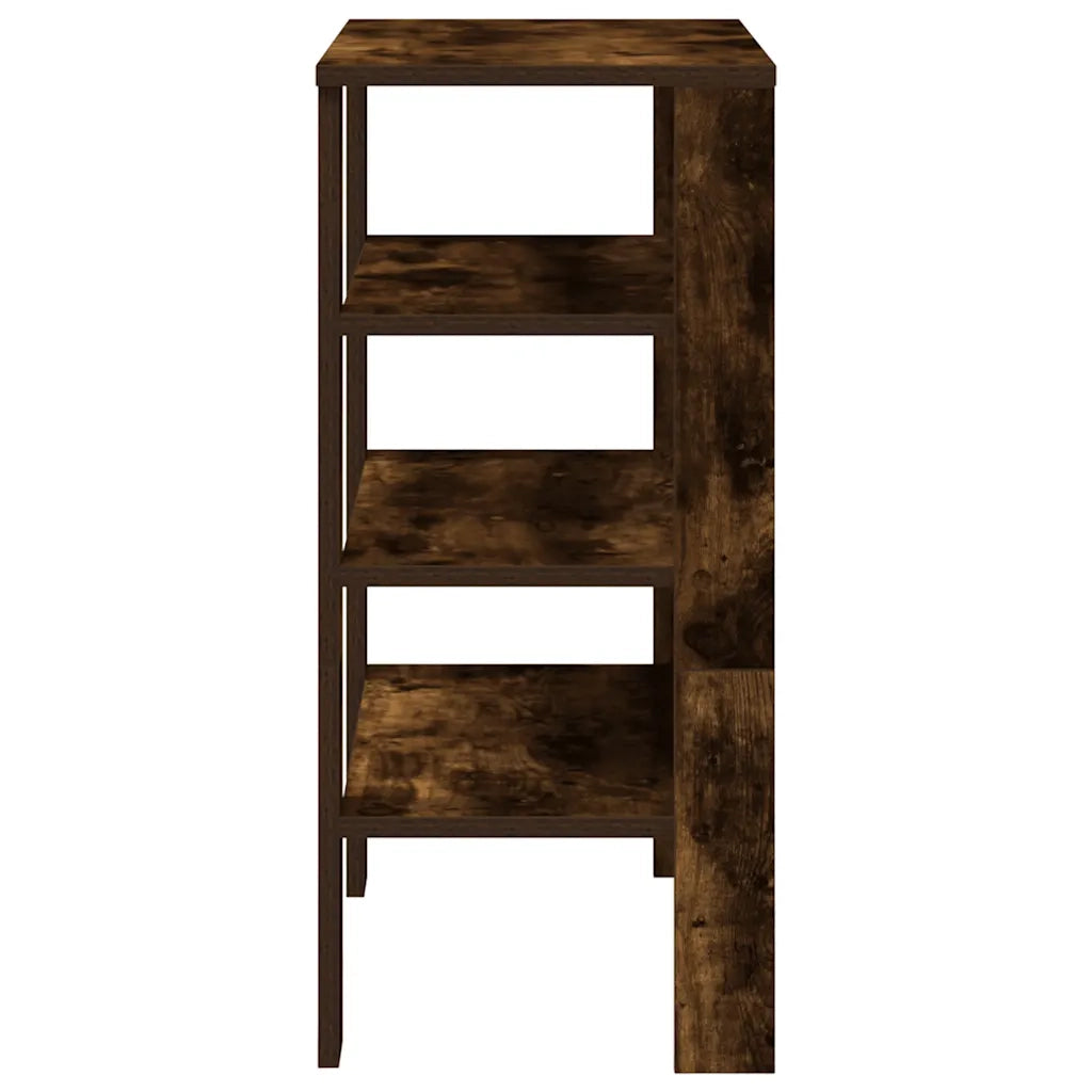 Scarpiera Rovere Fumo 61x32x70 cm in Legno Multistrato