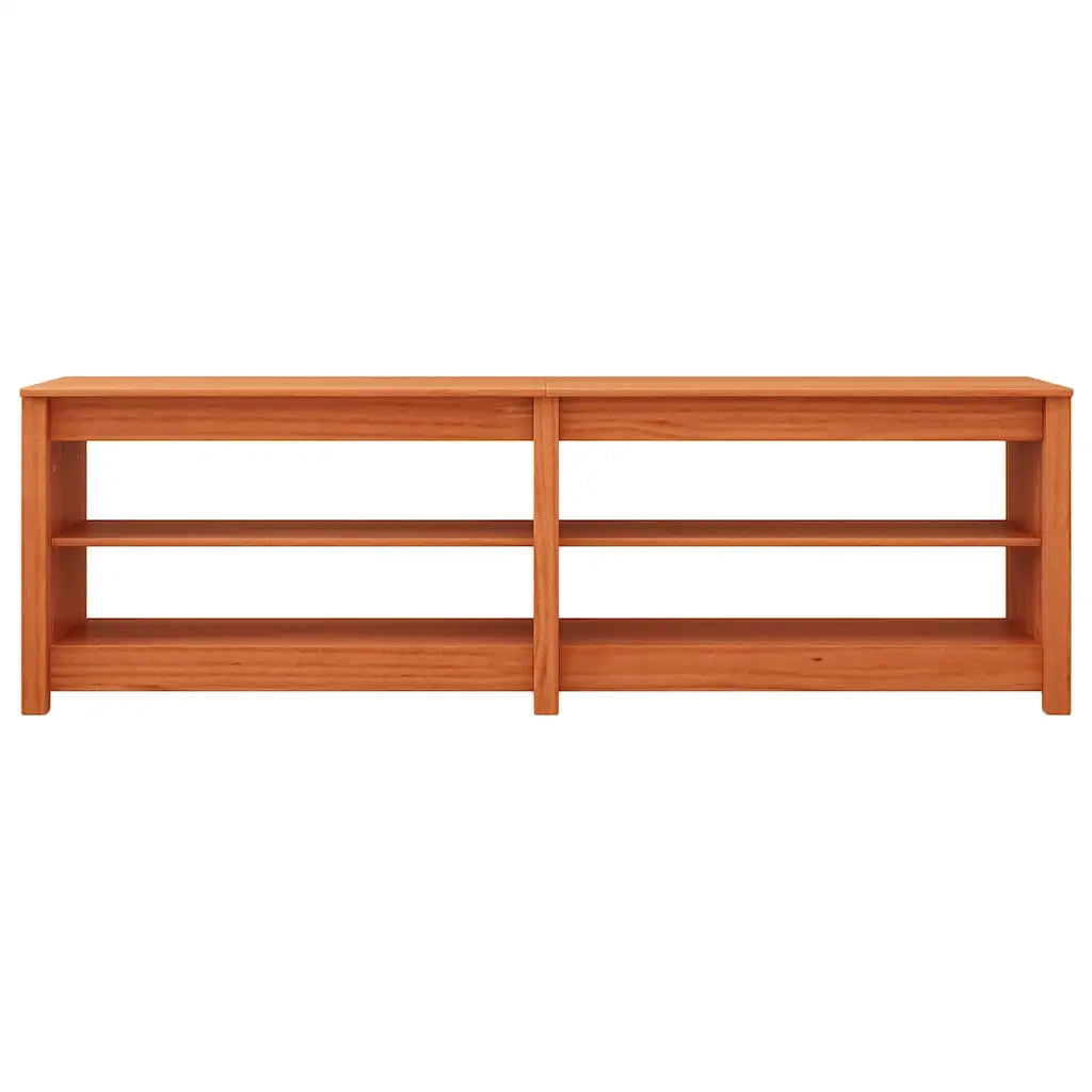 Panca per scarpe Marrone cerato 160 x 36,5 x 50 cm 869979