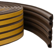 Nastro adesivo per finestre Marrone 9 x 6 mm 50 m Schiuma EPDM 42038164
