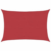 Vela Parasole | Telo Ombra | Vela da ombra 160 g/m2 Rossa 3,5x5 m in HDPE