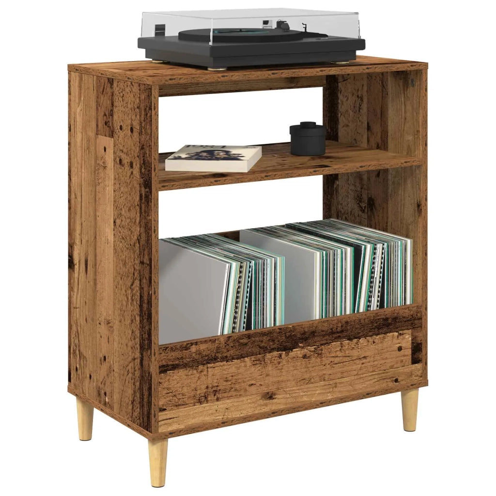 Supporto per giradischi Legno di quercia 71 x 39,5 x 83 cm 8012896