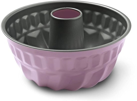 Piatto a forma di pudding - multifunzionale - 1 pezzo - Ø 23 x 12 cm - Hi-Top acciaio