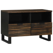 Mobile TV con cassetto-Credenza per TV Noce 70 x 33 x 46 cm Legno multistrato